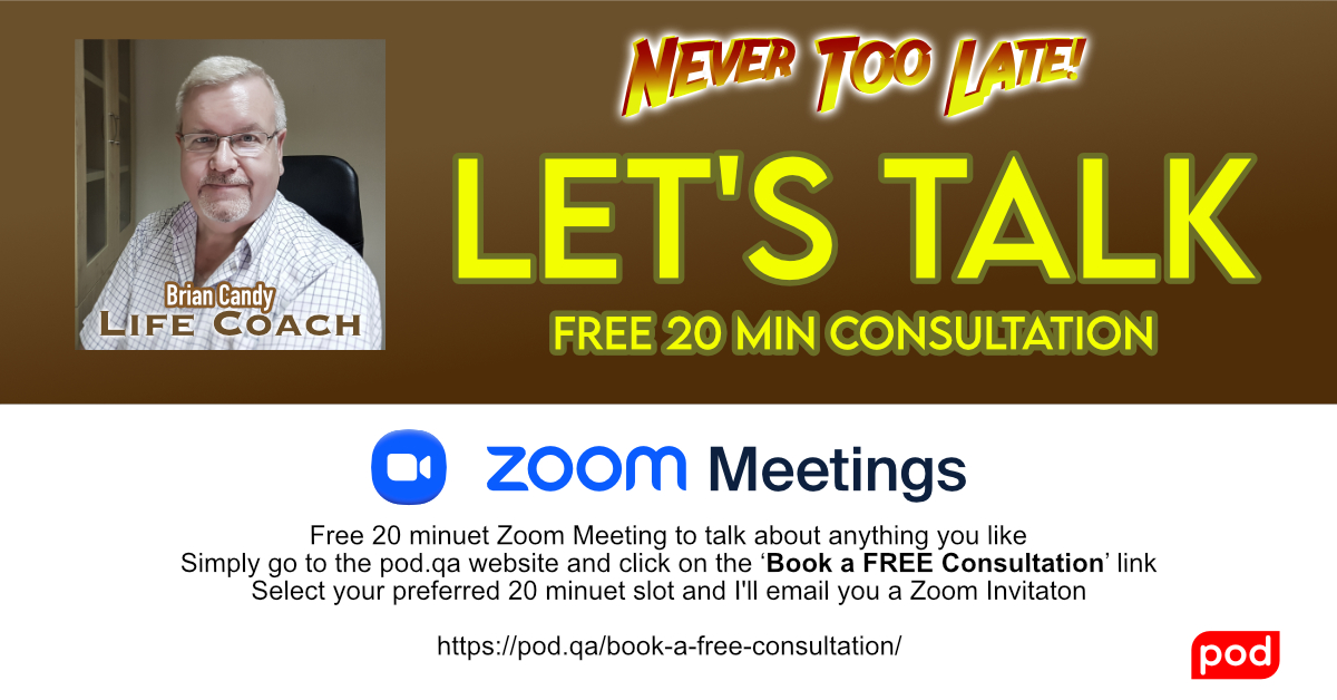 Free 20 minuet Life Coach consult