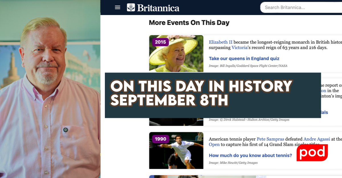 On This Day Featured 8th September